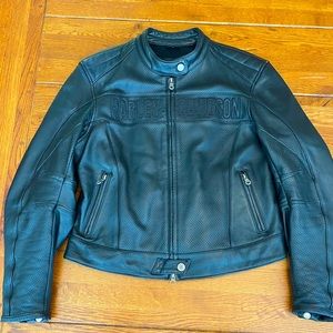 Harley Davidson Mesh Leather Jacket